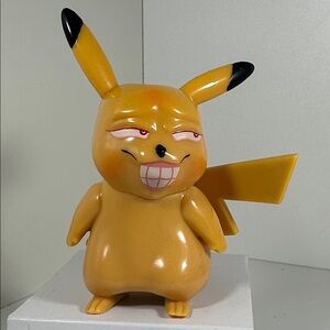 Pokemon Game Freaks pikachu Figure Cheeky Kawaii Weird Rare